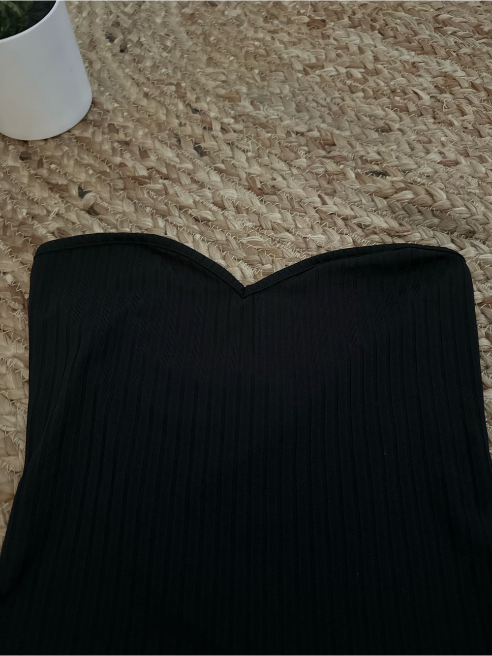BLACK TUBE TOP - Picture 2 of 6
